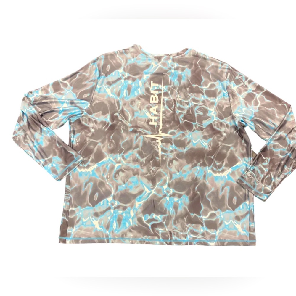 NWT HABIT long sleeved performance tee,very nice &rare